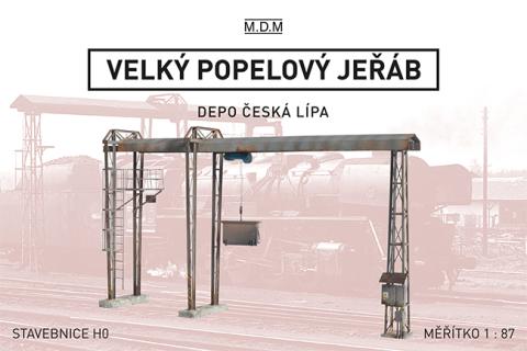 STAVEBNICE VELKÉHO POPELOVÉHO JEŘÁBU  -  ČESKÁ LÍPA